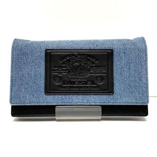 ディーゼル(DIESEL)のディーゼル 財布美品  - ブルー×黒(財布)