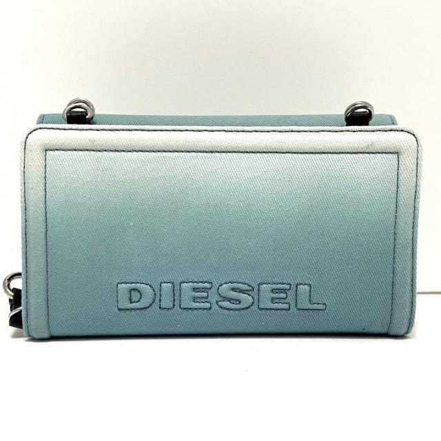 DIESEL(ディーゼル)のDIESEL(ディーゼル) 財布 - ライトブルー レディースのファッション小物(財布)の商品写真