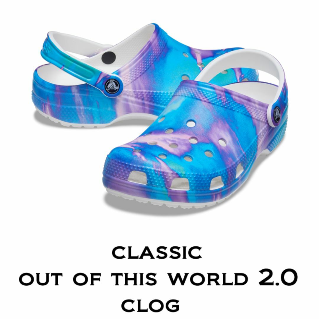 crocs(クロックス)の30cm クラシック アウト オブ ディス ワールド 2.0 クロッグ ブルー系 メンズの靴/シューズ(サンダル)の商品写真