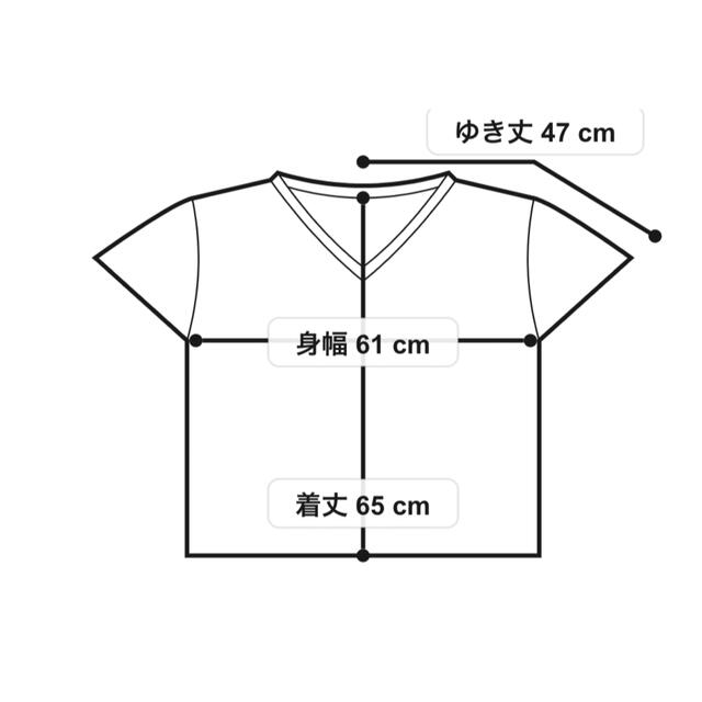 新品　エルサイズ　L ネイビー　モカ　トップス　Tシャツ　レース　半袖　服 レディースのトップス(カットソー(半袖/袖なし))の商品写真