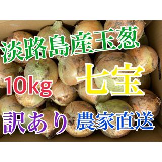 新玉ねぎ【淡路島産玉葱】七宝 10kg 訳あり品(野菜)