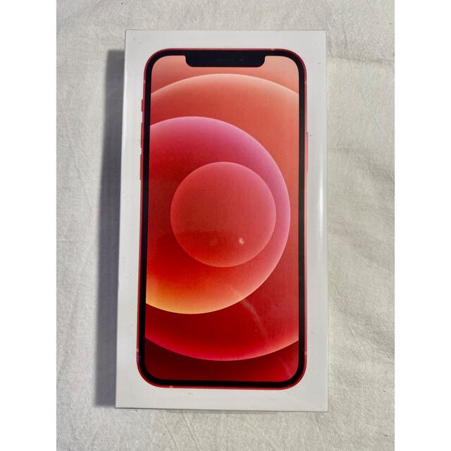 Apple iPhone12 256GB red simフリー 新品未開封