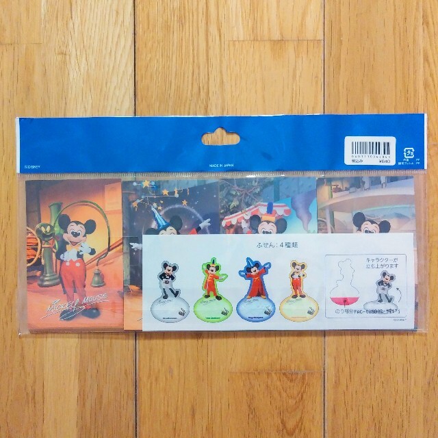 ミッキーマウス(ミッキーマウス)のミッキーマウス　実写　ふせんセット　東京ディズニーランド　付箋　メモ エンタメ/ホビーのおもちゃ/ぬいぐるみ(キャラクターグッズ)の商品写真
