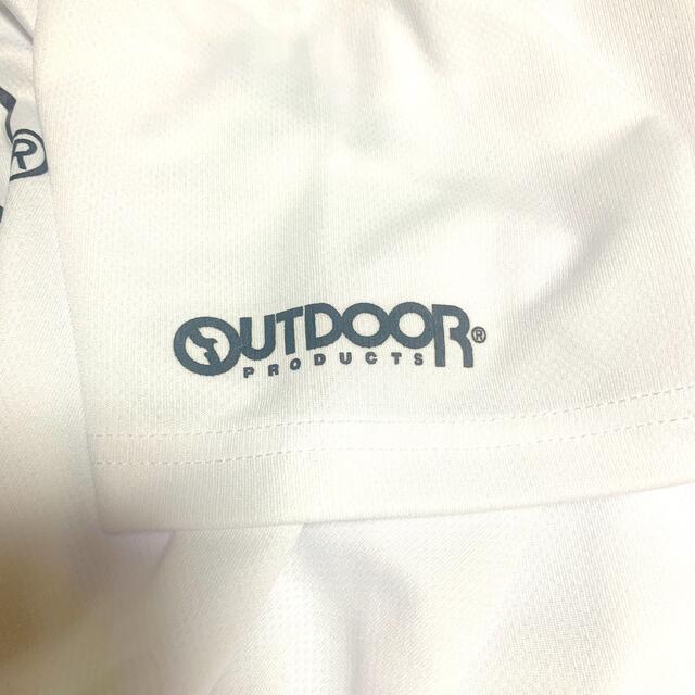 OUTDOOR PRODUCTS(アウトドアプロダクツ)のシンプルなOUTDOOR PRODUCTS 半袖　フロントロゴプリント　Tシャツ レディースのトップス(Tシャツ(半袖/袖なし))の商品写真