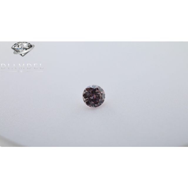 ピンクダイヤモンドルース/ F.PURPLE PINK/ 0.067 ct.