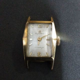 セイコー(SEIKO)のSEIKO merit 17JEWELS  18K 750刻印あり　動作品(腕時計)