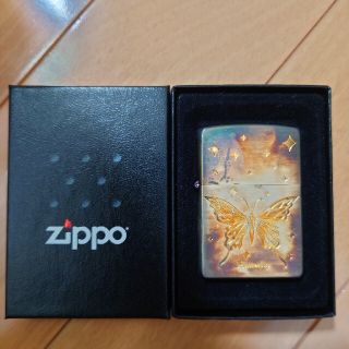 ジッポー(ZIPPO)のZIPPO  Butterfly柄(タバコグッズ)