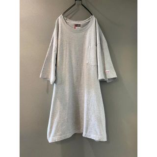 ディッキーズ(Dickies)の古着 ビンテージ dickies XL オーバーサイズ  グレー Tシャツ(Tシャツ/カットソー(半袖/袖なし))