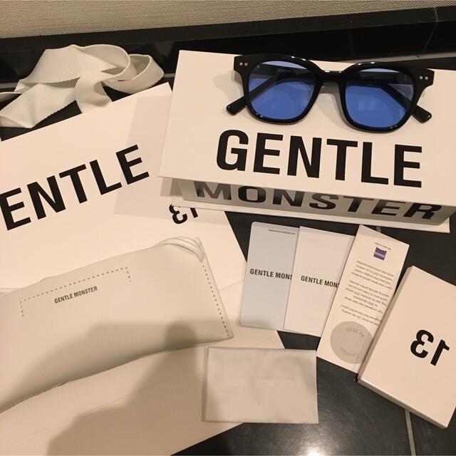 Gentle Monster ジェントルモンスター サングラス ブルー-