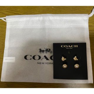 コーチ(COACH)のcoach くまのピアス(ピアス)