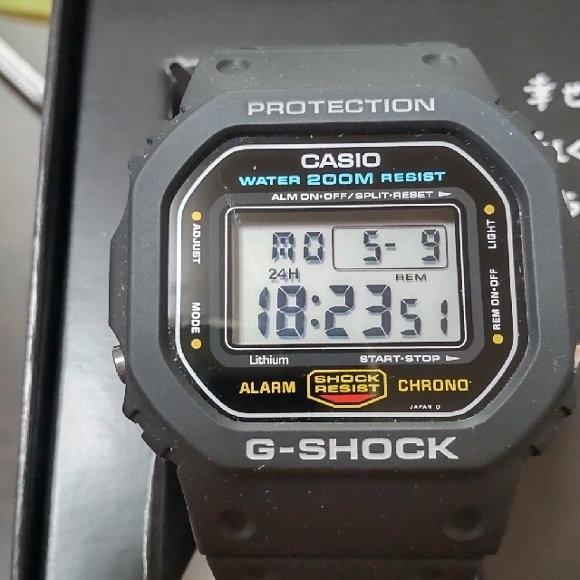 カシオ G-SHOCK DW5600 レストア済み 901 スピード スクリュー