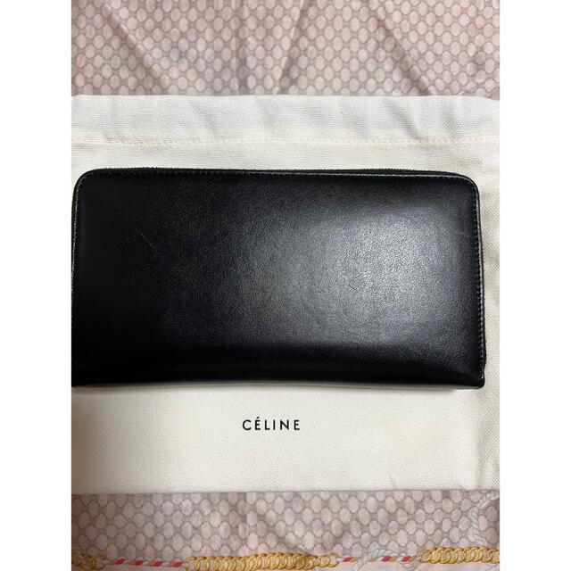 celine(セリーヌ)のCELINE/長財布/ブラック レディースのファッション小物(財布)の商品写真