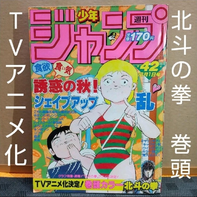 集英社 - 晴れやか様専用 週刊少年ジャンプ 1984年42号 ※北斗の拳巻頭