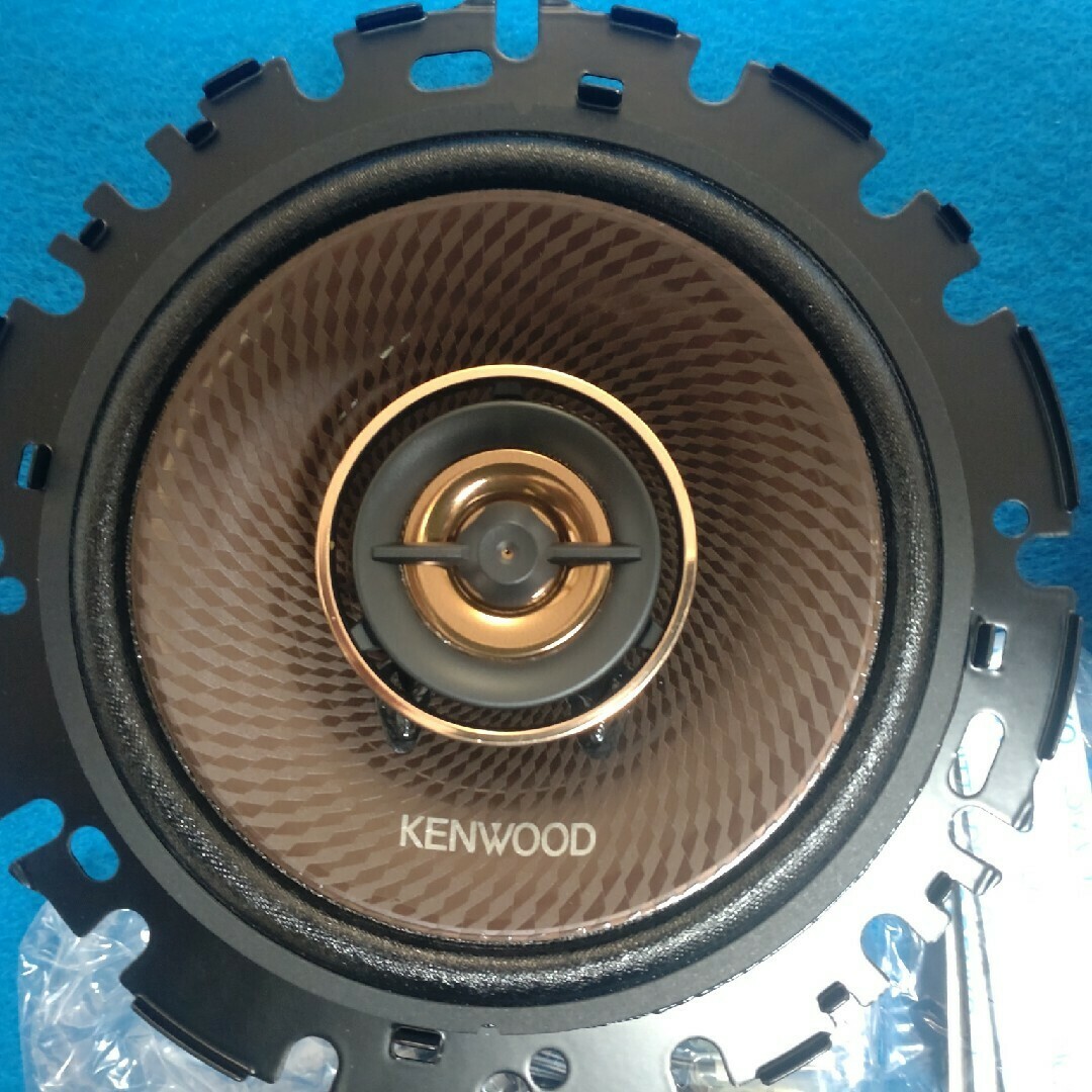 KENWOOD(ケンウッド)のウェイク(LA700S/710S) 社外 F/Rスピーカー+車種別取付説 自動車/バイクの自動車(カーオーディオ)の商品写真