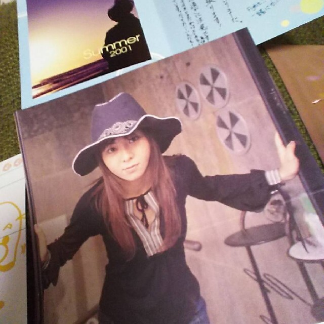 初期FC限定10枚!倉木麻衣グリーティングカード年賀状ポスト 初期FC限定10枚!倉木麻衣グリーティングカード年賀状ポスト