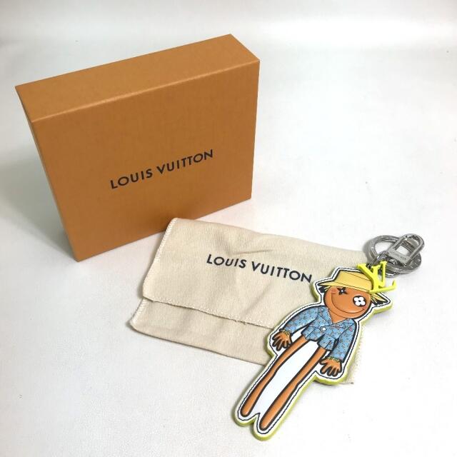 ルイヴィトン LOUIS VUITTON ポルト クレ・LVスケアクロウ MP2922 キーホルダー バッグチャーム レザー マルチカラー 未使用