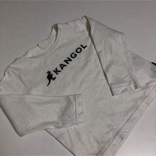 カンゴール(KANGOL)のKANGOL 長袖　ホワイト(Tシャツ/カットソー)