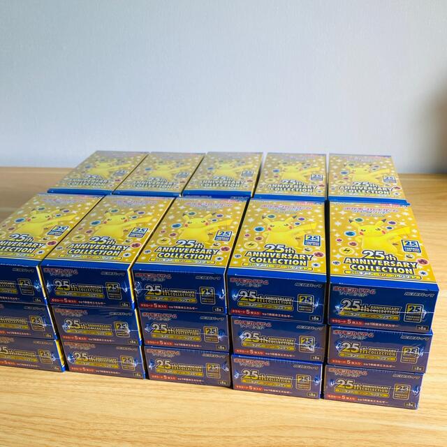 殿堂 ポケモン - collection30BOXシュリンク付き anniversary 25th Box/デッキ/パック 殿堂 ポケモン - collection30BOXシュリンク付き anniversary 25th Box/デッキ/パック