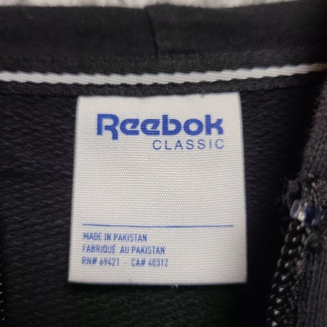 Reebok(リーボック)のコウ様専用。【Reebok/CLASSIC】ジップアップパーカー メンズのトップス(パーカー)の商品写真