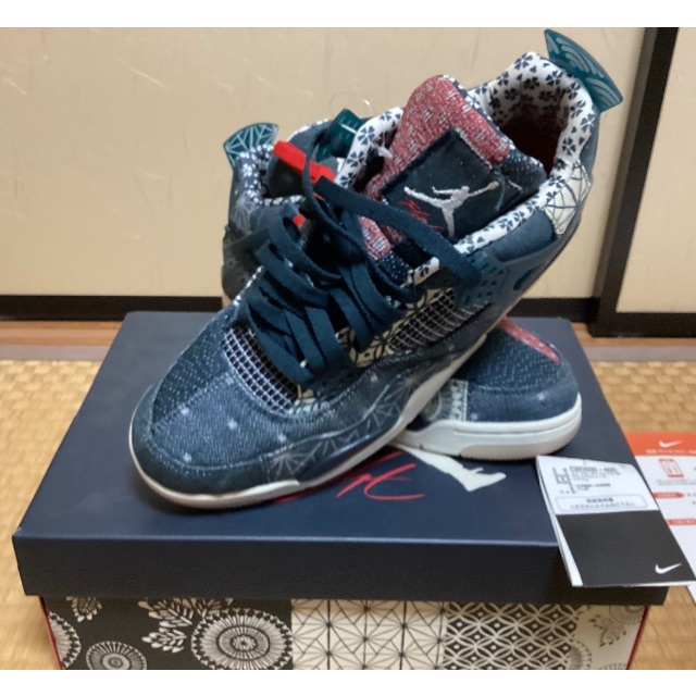 NIKE(ナイキ)のNIKE AIR JORDAN 4 SE "SASHIKO" メンズの靴/シューズ(スニーカー)の商品写真