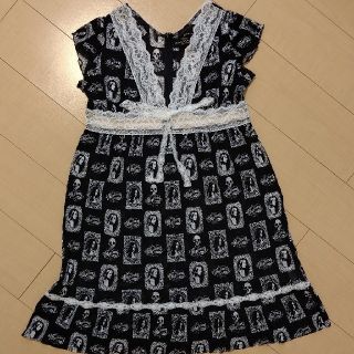 ヒステリックグラマー(HYSTERIC GLAMOUR)の美品🌟ヒステリックグラマー🌟シースルーワンピース(ひざ丈ワンピース)