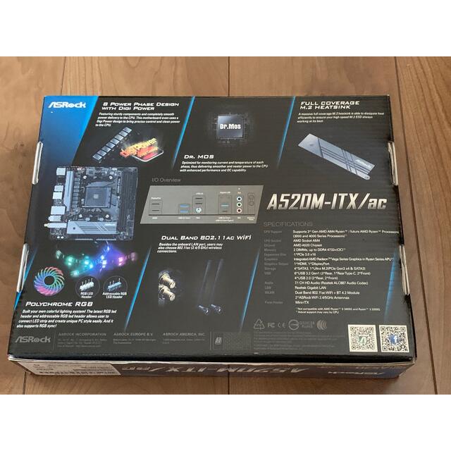 ASRock A520M-ITX/AC ジャンク