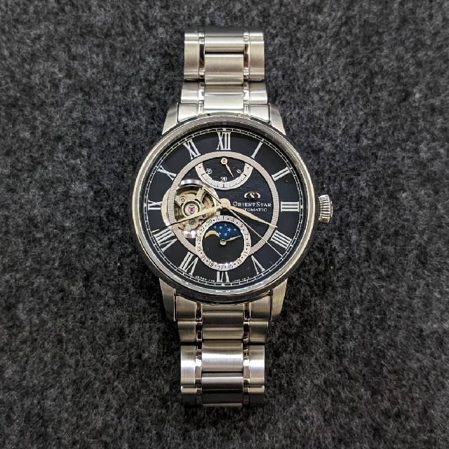 品揃え豊富で - ORIENT オリエントスター RK-AM0004B メカニカルムーンフェイズ 腕時計(アナログ)