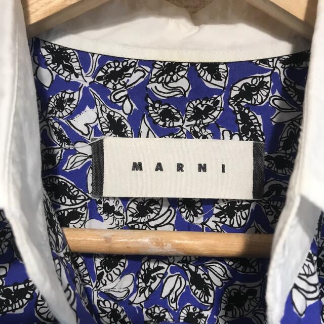 Marni(マルニ)のMARNI マルニ シャツ 半袖 バタフライ柄 メンズのトップス(シャツ)の商品写真