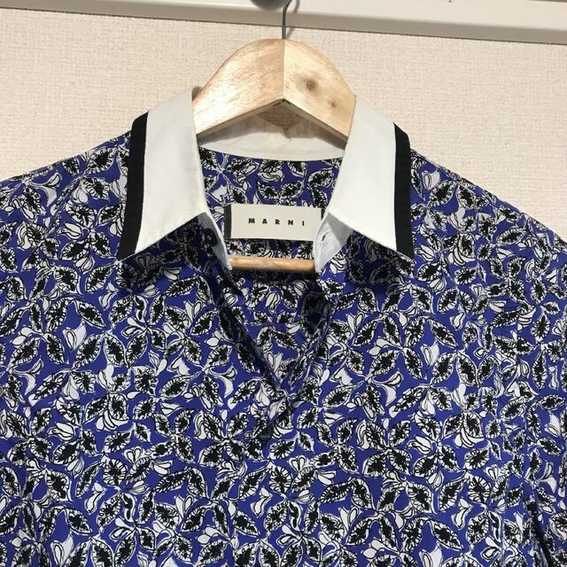 Marni(マルニ)のMARNI マルニ シャツ 半袖 バタフライ柄 メンズのトップス(シャツ)の商品写真