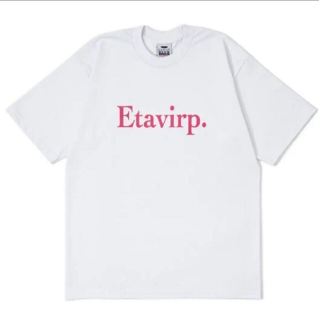 1LDK SELECT(ワンエルディーケーセレクト)のEtavirp Logo T-Shirt RUBINE RED メンズのトップス(Tシャツ/カットソー(半袖/袖なし))の商品写真