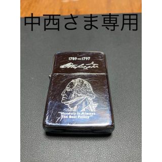 ジッポー(ZIPPO)の【中西さま専用】zippo 年代1989 ジッポ(タバコグッズ)