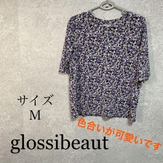 glossibeaut ヴィンテージ　花柄　色合いが可愛いです。(シャツ/ブラウス(半袖/袖なし))