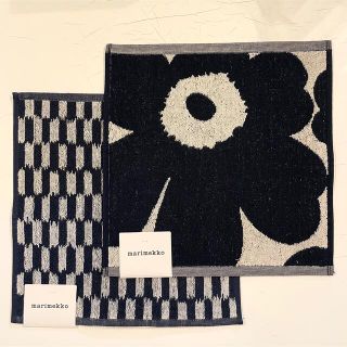 マリメッコ(marimekko)のmarimekko マリメッコ　新作Piekana＋定番UNIKKOミニタオル(ハンカチ)