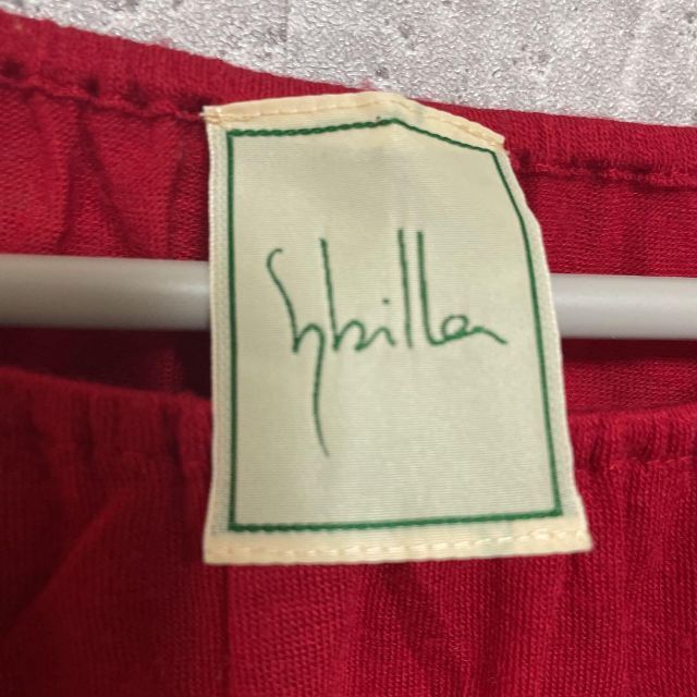 Sybilla(シビラ)のSybilla 日本製　ワインレッド レディースのトップス(ニット/セーター)の商品写真