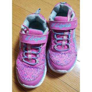 スケッチャーズ(SKECHERS)のスケッチャーズ　光るスニーカー　18センチ(スニーカー)