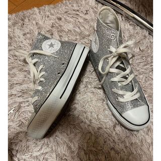 コンバース(CONVERSE)のfumifumi様専用 converse☆ラメスニーカー(スニーカー)