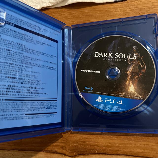 DARK SOULS REMASTERED（ダークソウル リマスタード） PS4 エンタメ/ホビーのゲームソフト/ゲーム機本体(家庭用ゲームソフト)の商品写真