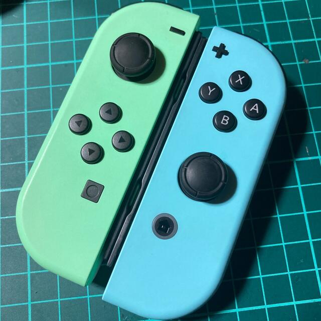 Joyconジョイコン  ★スプラカラ〜★ ストラップ付き‼️ 作動品