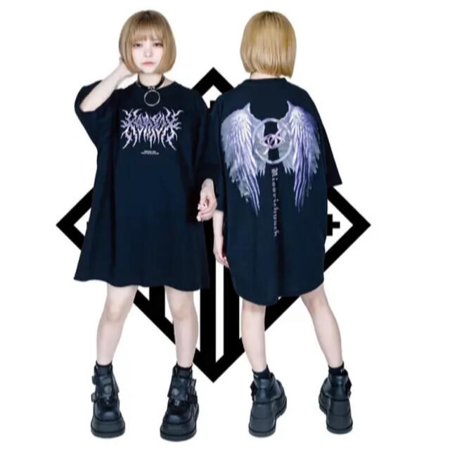 REFLEM(レフレム)のKRY 「KOTOBAEHON high」 黒パープル　新品未開封 メンズのトップス(Tシャツ/カットソー(半袖/袖なし))の商品写真