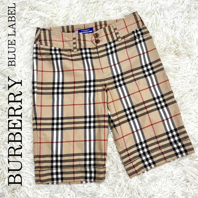 BURBERRY バーバリーブルーレーベル ハーフパンツ ゴルフパンツ