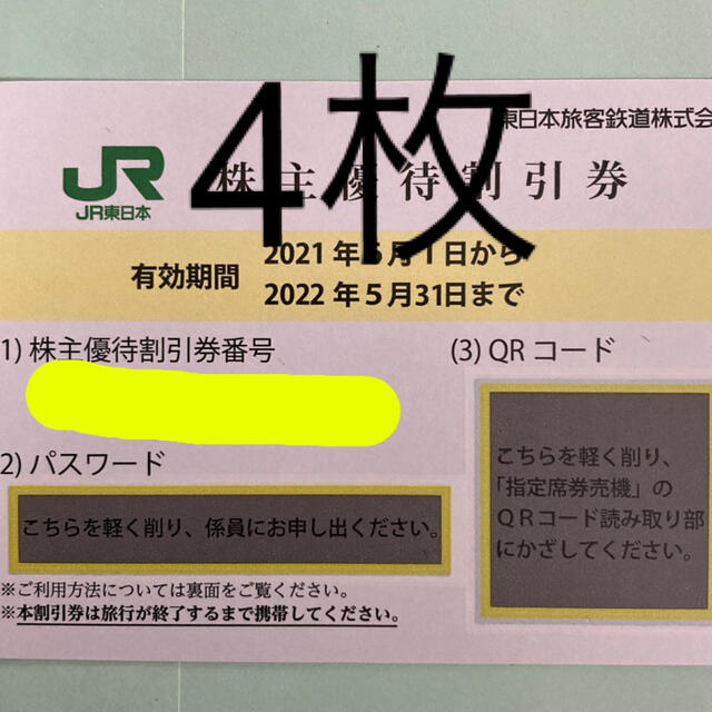 JR(ジェイアール)のJR東日本　株主優待 その他のその他(その他)の商品写真