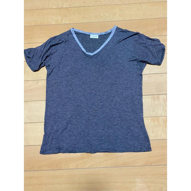 Saint Laurent(サンローラン)の［大幅値下げ］サンローラン メンズ ボーダーTシャツ Mサイズ メンズのトップス(Tシャツ/カットソー(半袖/袖なし))の商品写真