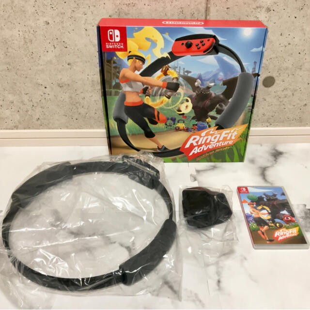 美品　リングフィット アドベンチャー Switch  エンタメ/ホビーのゲームソフト/ゲーム機本体(家庭用ゲームソフト)の商品写真