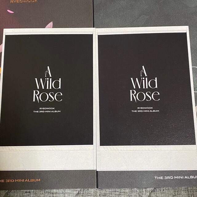 SUPER JUNIOR(スーパージュニア)のSUPER JUNIOR リョウク アルバム A Wild Rose エンタメ/ホビーのCD(K-POP/アジア)の商品写真