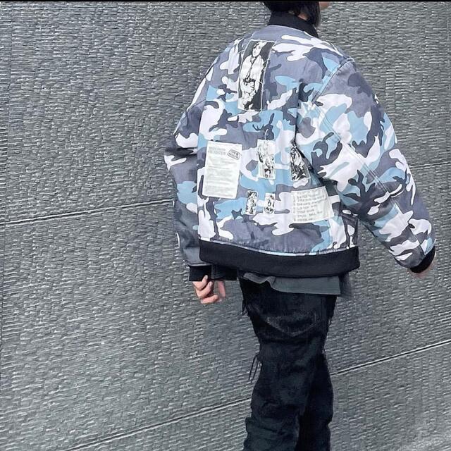【コンビニ受取対応商品】 Rough Simmons AKIRA ボマージャケット MA-1 eatatunclepetes.com
