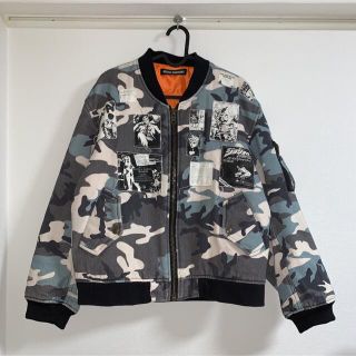 ラフシモンズ(RAF SIMONS)のrough simmons ジョジョ　ボンバージャケット raf simons(ブルゾン)