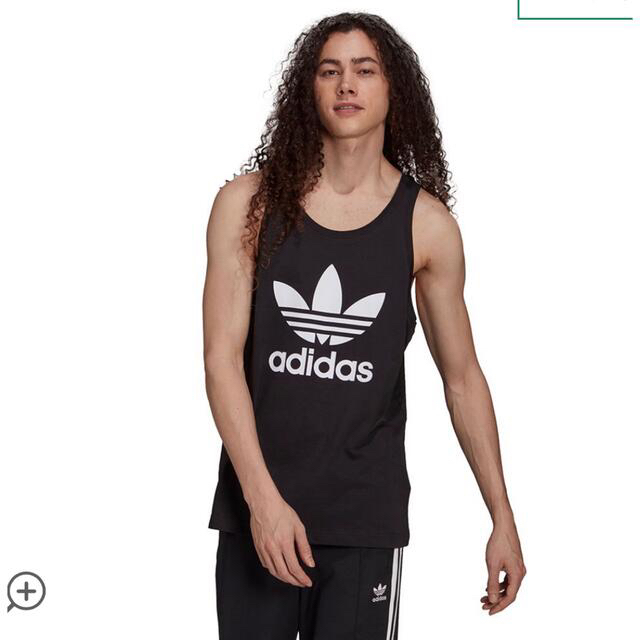 adidas(アディダス)のadidasビッグロゴ未使用品タンクトップ(LL) メンズのトップス(タンクトップ)の商品写真