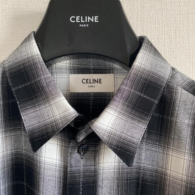 celine(セリーヌ)のceline チェックシャツ M メンズのトップス(シャツ)の商品写真