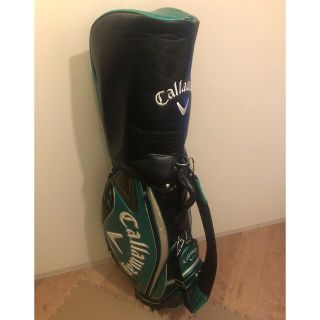 キャロウェイ(Callaway)のCallawayキャディバッグ　グリーン(バッグ)