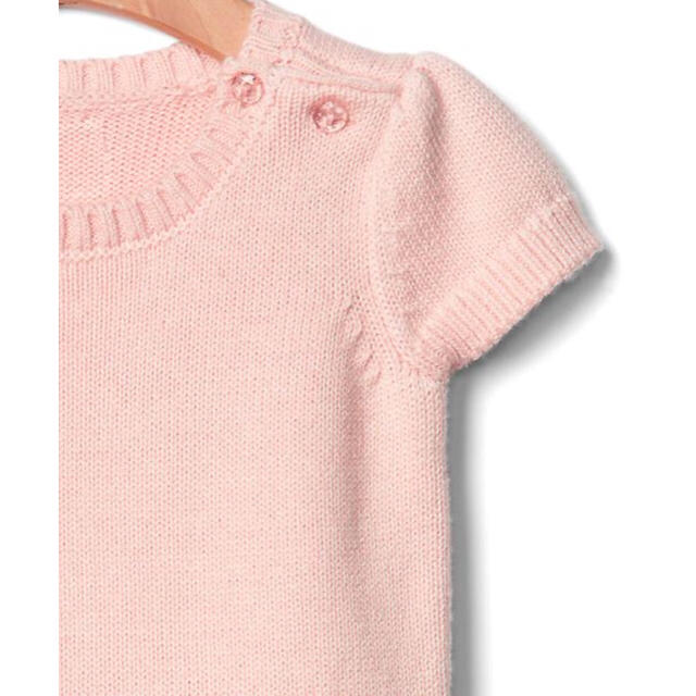 babyGAP(ベビーギャップ)の《新品》18~24mチュール付ニットワンピース キッズ/ベビー/マタニティのキッズ服女の子用(90cm~)(ワンピース)の商品写真